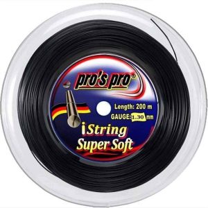 Pros Pro iString Super Soft 1.30 mm Black Tennis String